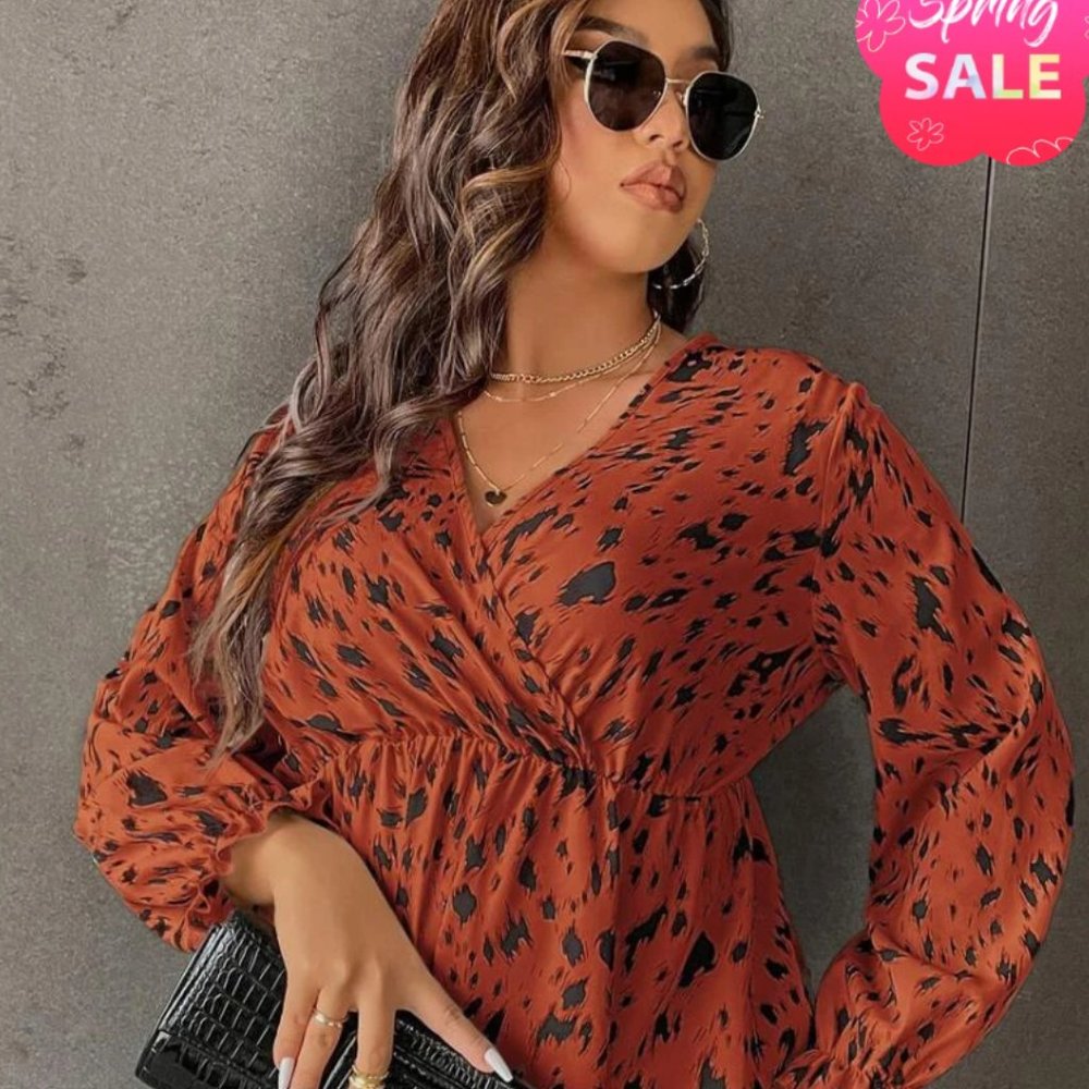 Cute printed fashion top